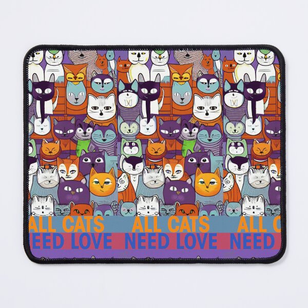 Item preview, All Cats Need Love designed and sold by SocialSoySauce.