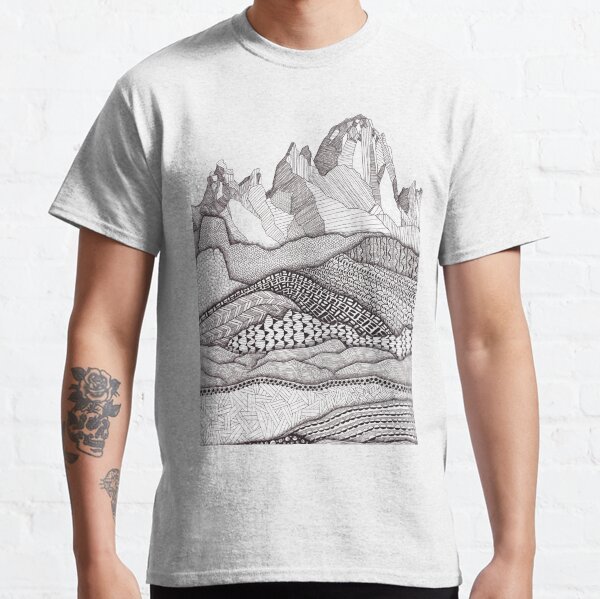 Patterns on Patagonia Classic T-Shirt