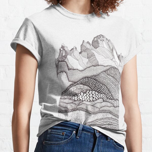 Patterns on Patagonia Classic T-Shirt