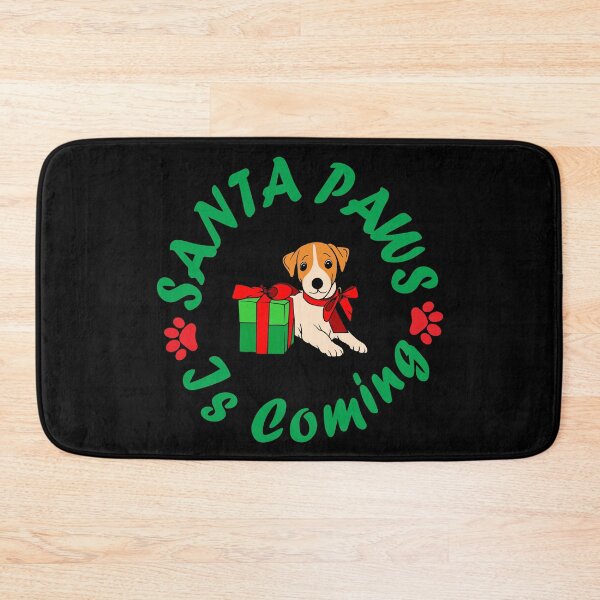 Item preview, Santa Paws Is Coming Christmas Dog  designed and sold by PetShoper.