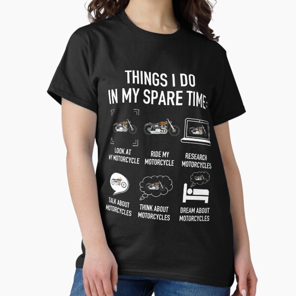 Item preview, Things I Do In My Spare Time Motorcycles  designed and sold by JukeLox.