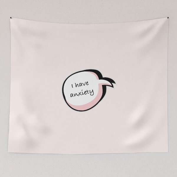 Item preview, I Have Anxiety designed and sold by RedFirecracker.