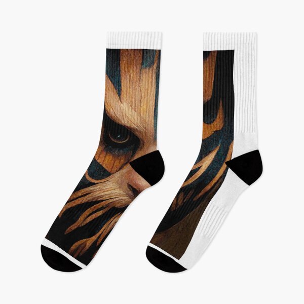 Item preview, Stylised Viking Tiger Head designed and sold by MrVPhotography.