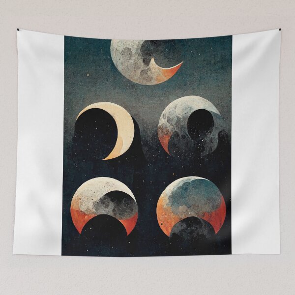 Item preview, Moon phases designed and sold by monsieurfux.