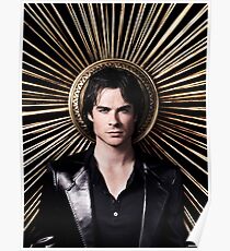 Damon Salvatore - The Vampire Diaries - Season 4 - Promotional Poster Poster