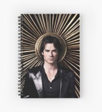 Damon Salvatore - The Vampire Diaries - Season 4 - Promotional Poster Spiral Notebook