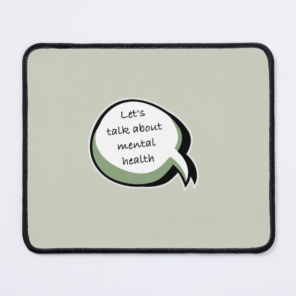 Item preview, Let's Talk About Mental Health designed and sold by RedFirecracker.