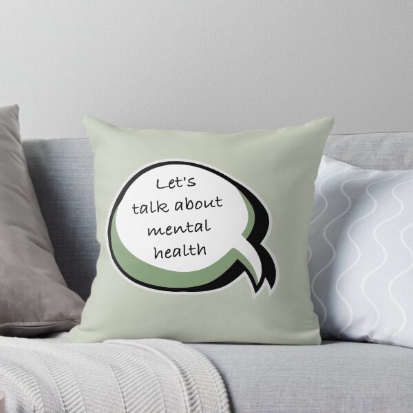 Item preview, Let's Talk About Mental Health designed and sold by RedFirecracker.