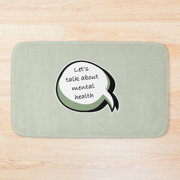Item preview, Let's Talk About Mental Health designed and sold by RedFirecracker.