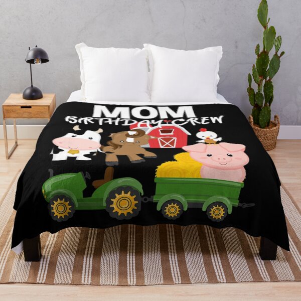 Item preview, Mom Birthday Crew Farm Animals Barnyard Tractor Bday Party designed and sold by palestep-father.