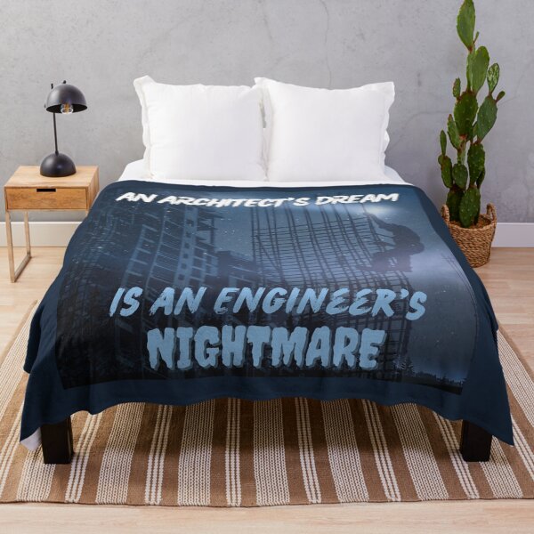 Item preview, An Architects Dream is an engineers nightmare designed and sold by Gamicnum.