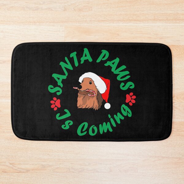 Item preview, Santa Paws Is Coming Christmas Dog  designed and sold by PetShoper.