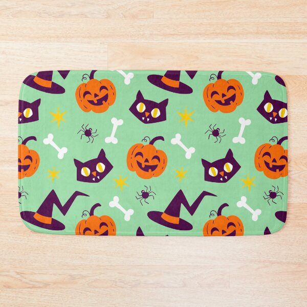 Item preview, Cute Halloween Pumpkin Pattern designed and sold by Catchy-Hut.