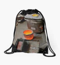 Gold Smelting Process Drawstring Bag