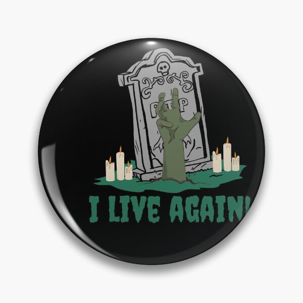 Item preview, I Live Again Grave Candles Rest In Peace Scary designed and sold by kubix81.