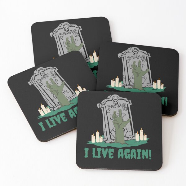 Item preview, I Live Again Grave Candles Rest In Peace Scary designed and sold by kubix81.