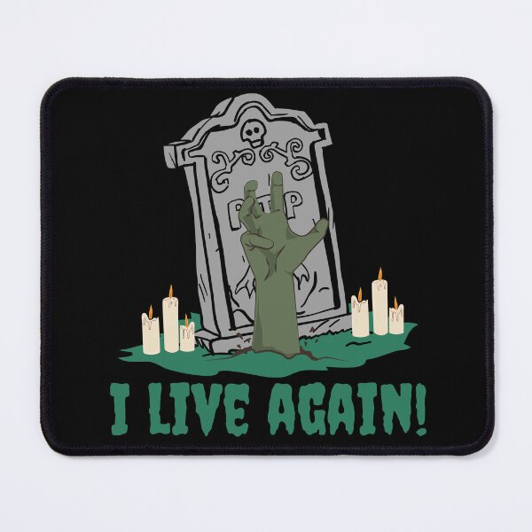 Item preview, I Live Again Grave Candles Rest In Peace Scary designed and sold by kubix81.