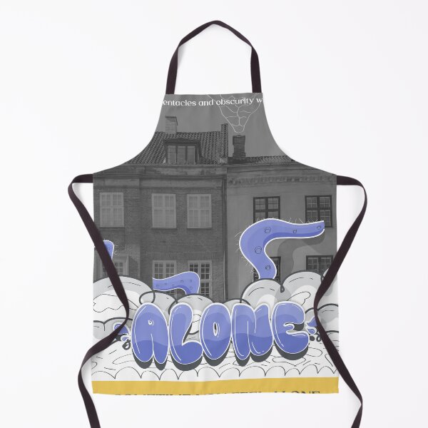 Item preview, Poster Alone Fullset With Custome Typography and Some Tentacle of Octopus designed and sold by goodboy-design.