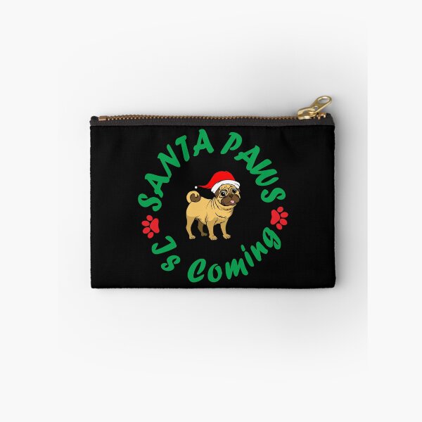 Aperçu de l'œuvre Santa Paws arrive chien de Noël créée et vendue par PetShoper.