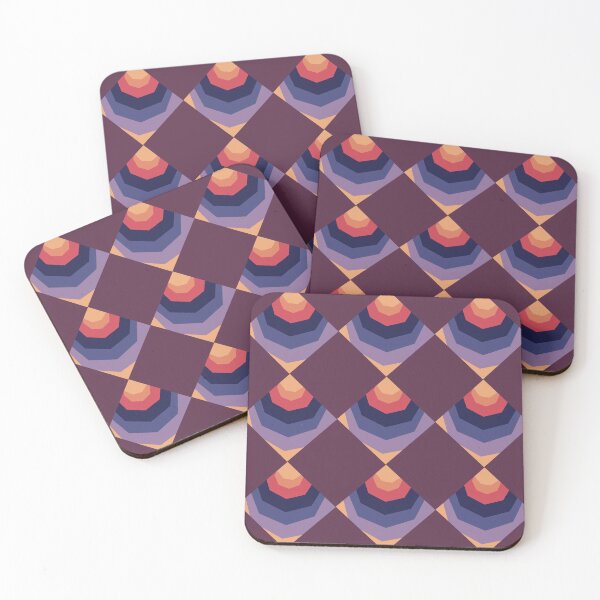 Item preview, Multicolored diamond geometric repeating pattern  designed and sold by Jodi Mahaffey.