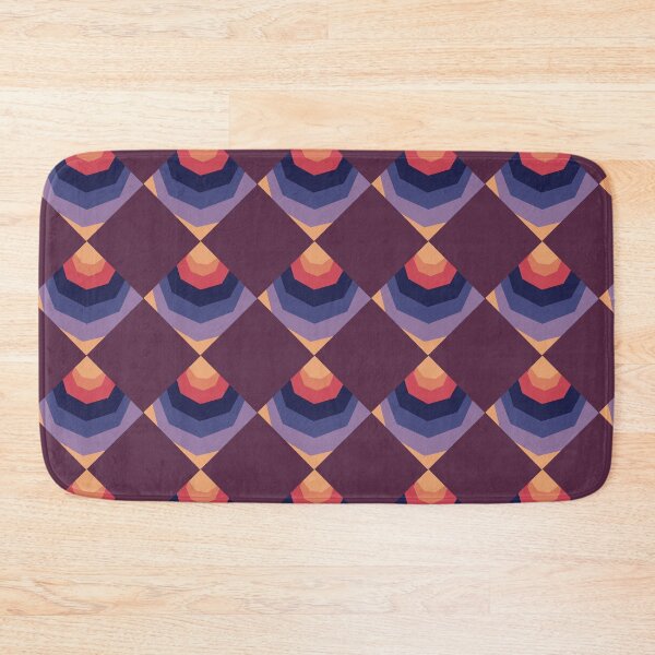 Item preview, Multicolored diamond geometric repeating pattern  designed and sold by Jodi Mahaffey.
