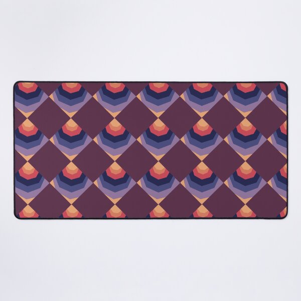 Item preview, Multicolored diamond geometric repeating pattern designed and sold by Jodi Mahaffey.
