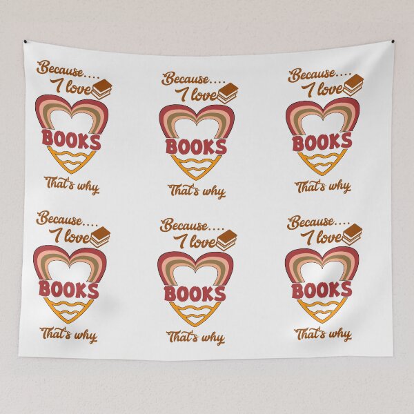 Item preview, Because I love books, that's why...  designed and sold by Chakilogy.