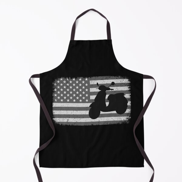 Item preview, American Flag Scooter Rider Scootering Motorbike designed and sold by CuteDesigns1.
