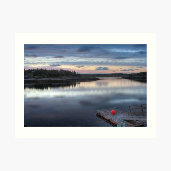 Fisherman pier Art Print