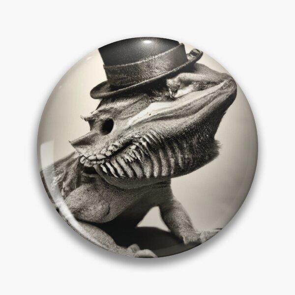 Item preview, Steampunk Beardie designed and sold by PaperlessCanvas.