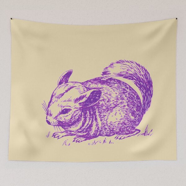Item preview, chinchilla purple designed and sold by artbleed.