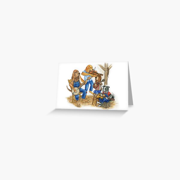 Bluegrass in the Barn Greeting Card