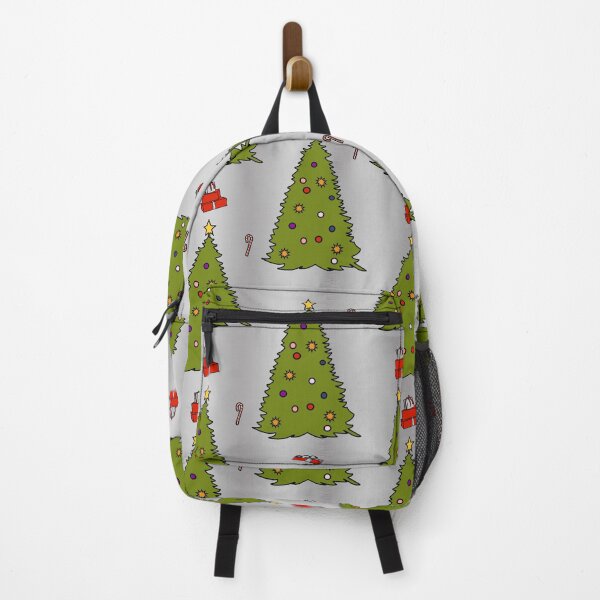 Item preview, Green Christmas Tree on Silver Pattern designed and sold by ellenhenry.