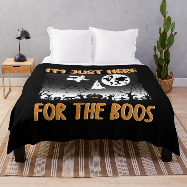 Item preview, i`m just here for the boos t shirt design For Halloween Day designed and sold by MarvellTeeZone.