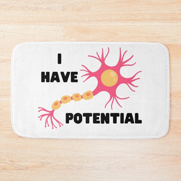 Item preview, I Have Potential Pink Neuron  designed and sold by Katherine Winner.
