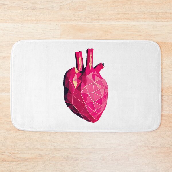 Item preview, Polygon heart realistic designed and sold by marjard.