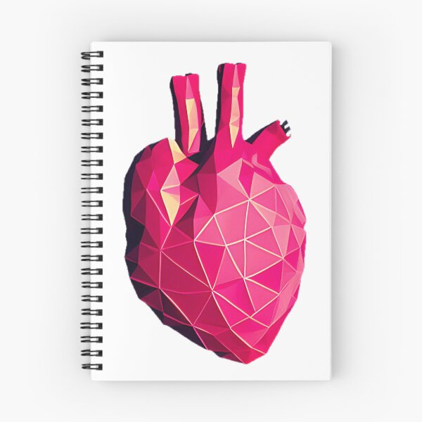 Item preview, Polygon heart realistic designed and sold by marjard.
