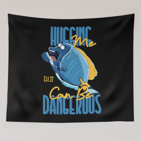 Item preview, HUGGING ME CAN BE DANGEROUS designed and sold by GAADesignz.