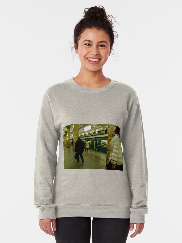 Alternate view of Moscow Subway Pullover Sweatshirt