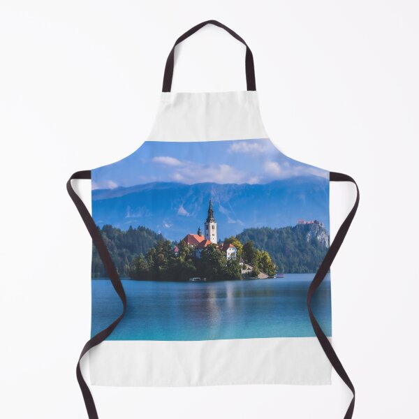 Item preview, Lake Bled, Bled, Slovenia, Beautiful Lake Mountain Views designed and sold by newburyboutique.