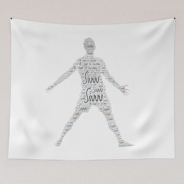 Item preview, All i want for christmas is siuuu Challange designed and sold by Gamicnum.