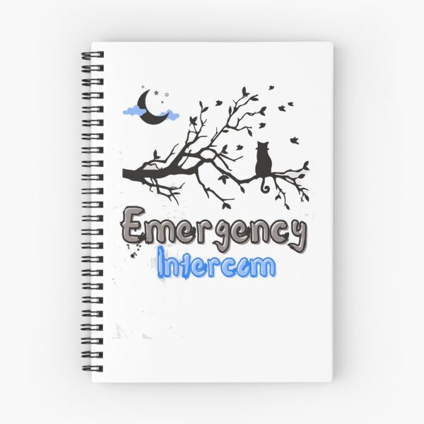 Item preview, emergency intercom     designed and sold by happilidesigned.