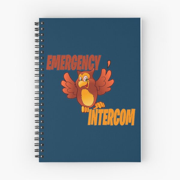 Item preview, emergency intercom                         designed and sold by happilidesigned.