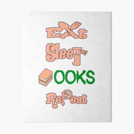 Eat Sleep Edit Repeat | Art Board Print