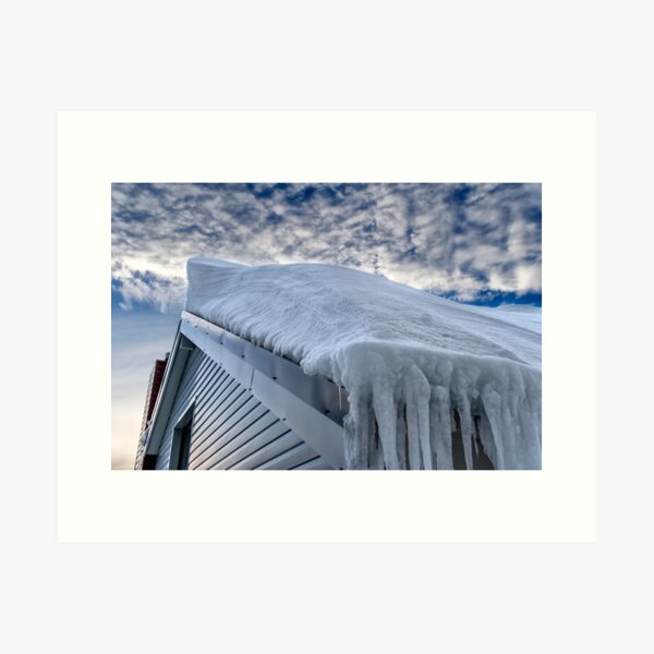 Item preview, Snow covered roof at Mt Hotham designed and sold by Charles Kosina.