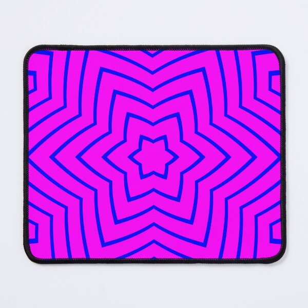 Item preview, MAGIC Purple Blue star pattern designed and sold by BubbleCrumbs.