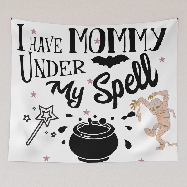 Item preview, Mommy Under My Spell - Cute Halloween designed and sold by Vero De.