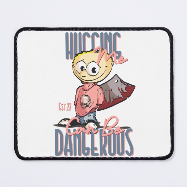 Item preview, HUGGING ME CAN BE DANGEROUS designed and sold by GAADesignz.