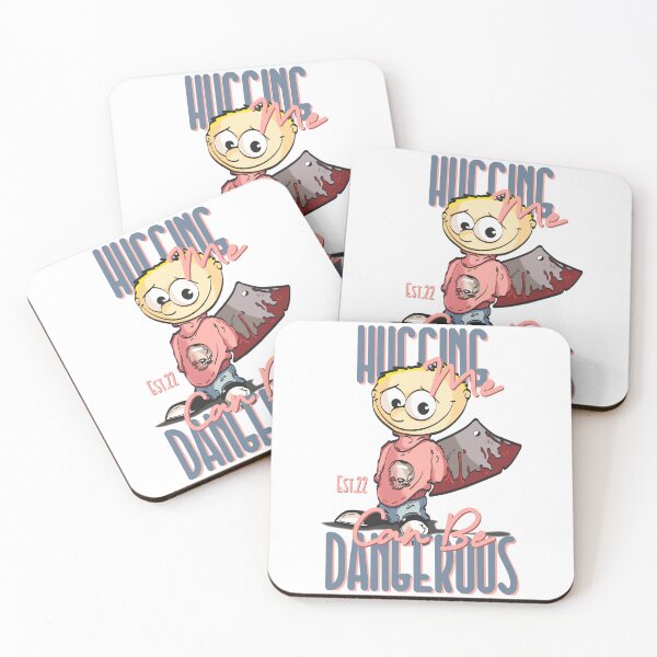 Item preview, HUGGING ME CAN BE DANGEROUS designed and sold by GAADesignz.