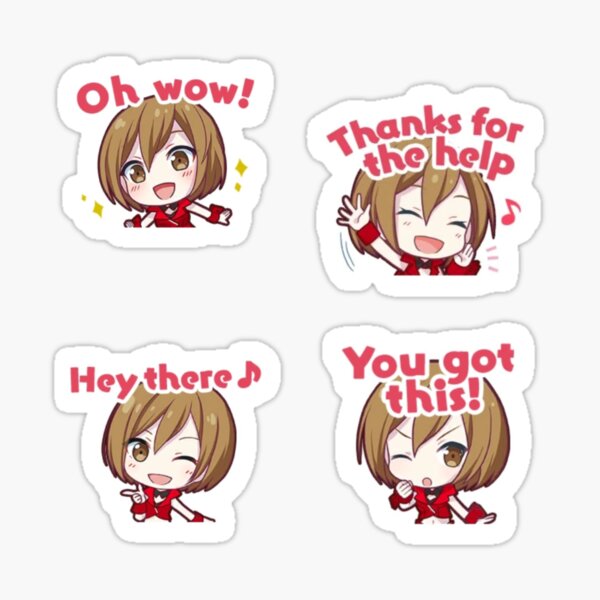 MEIKO Set 1 Sticker for Sale by oyasuminana